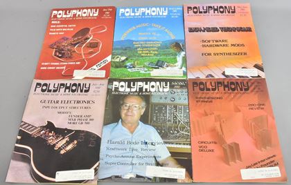 PAiA-21 Polyphony mags Jan/Feb 81-Apr85 